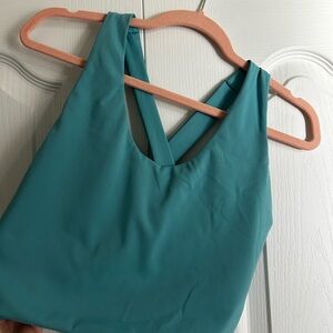 Teal Sleeveless Top